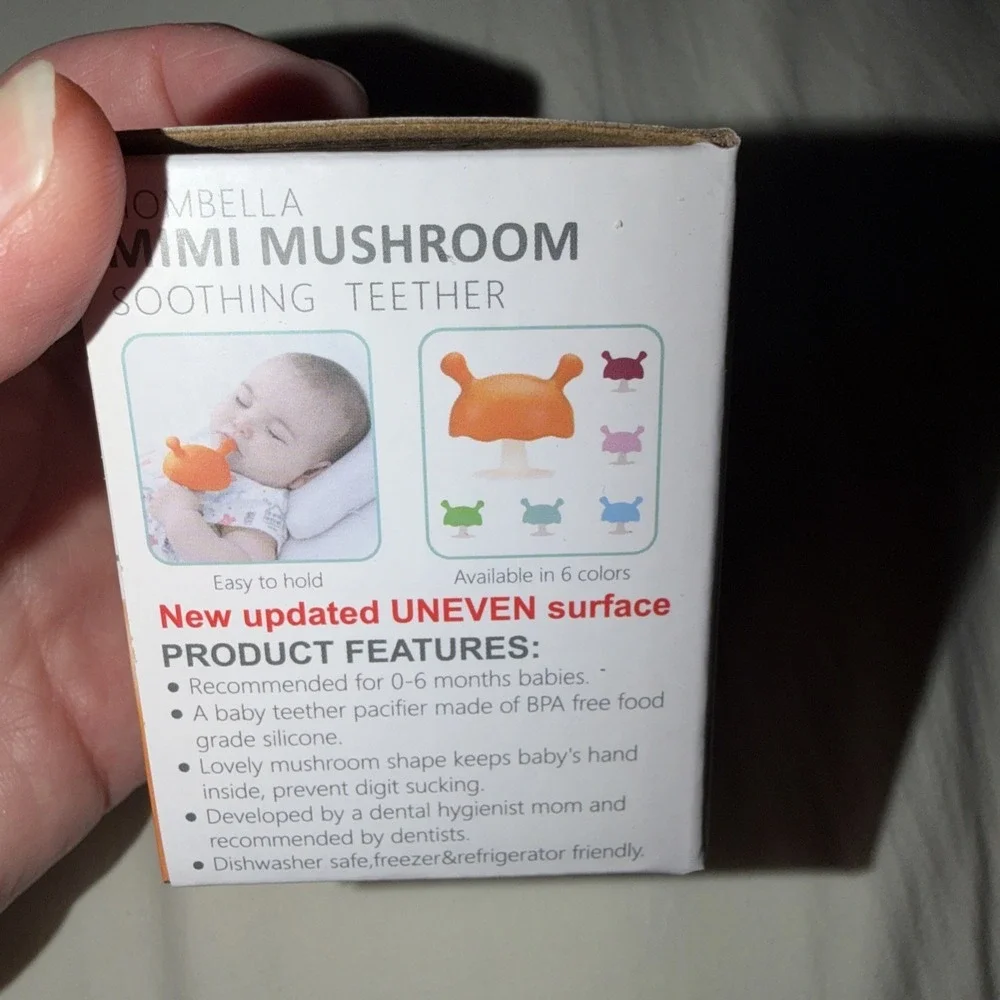 New Mombella Mimi MushroomSoothing TeetherMombellaSize: OS (Baby)